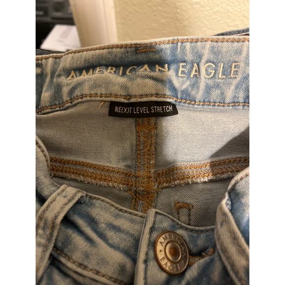 American Eagle next level stretch women’s high-rise jeggings size 0 short - Picture 5 of 7